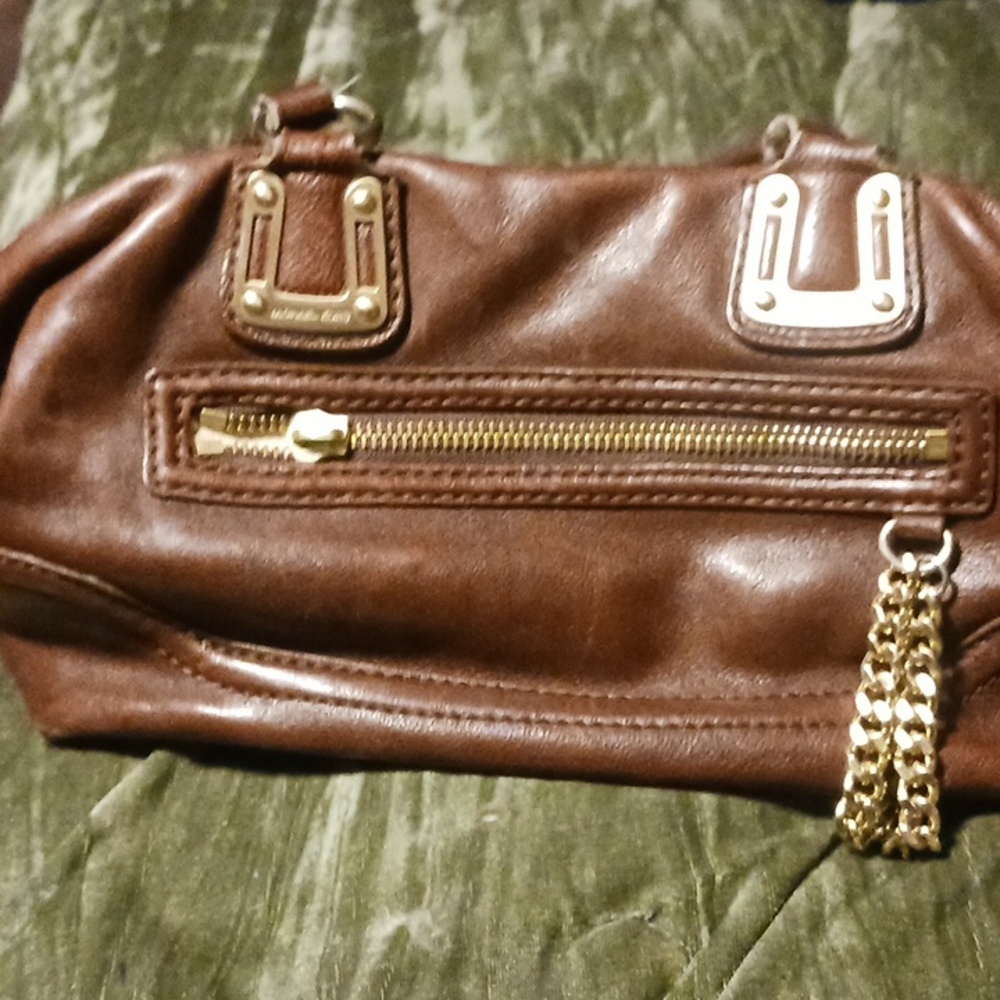 Brown Michael Kore purse